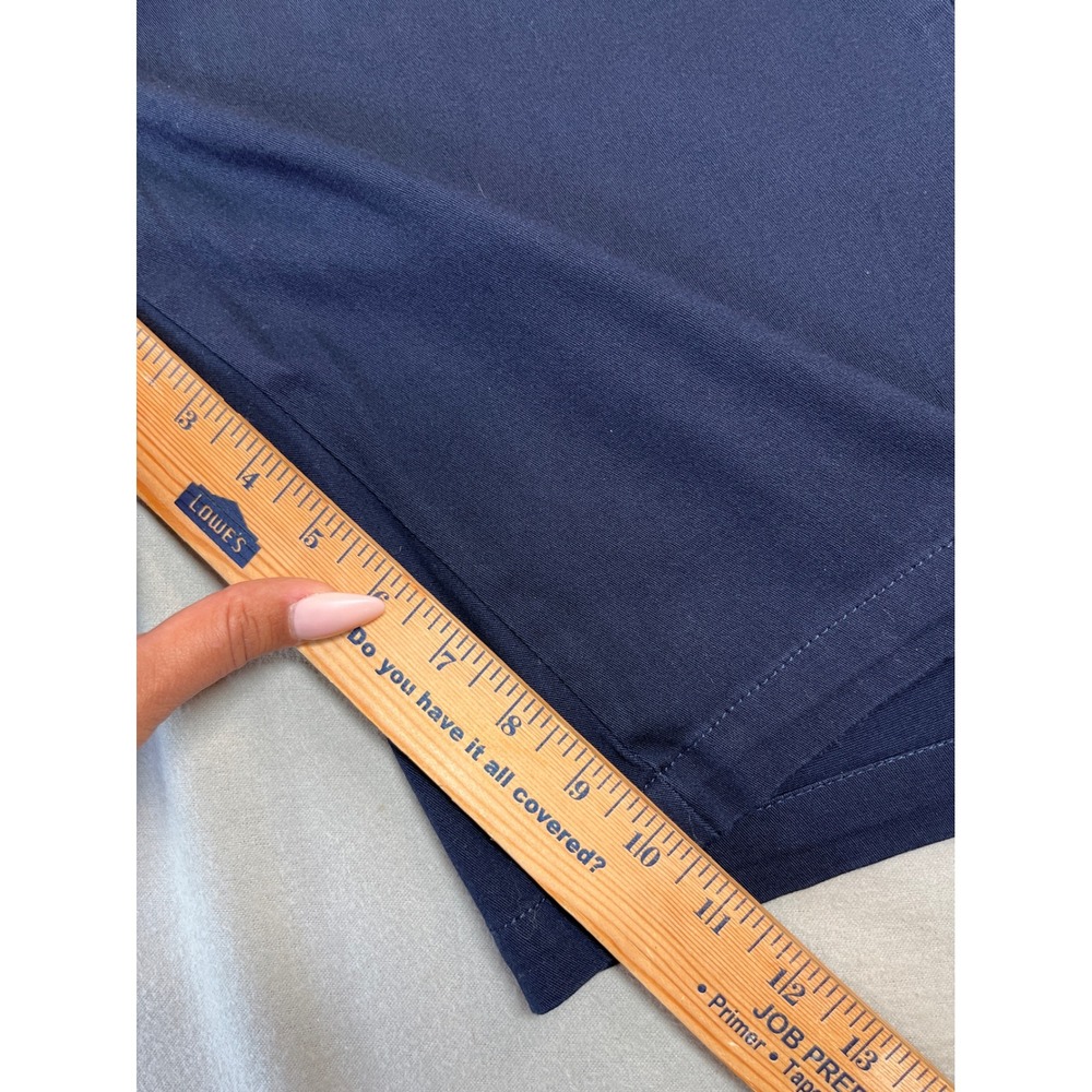 White Stag Bermuda Shorts Womens 10 Navy Blue NEW Cotton Blend Stretch Casual - Picture 2 of 6